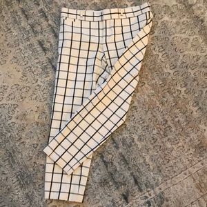 Banana Republic patterned work pants